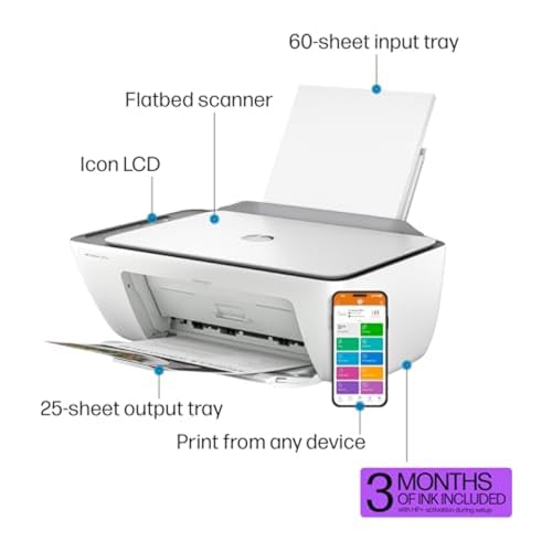 Wireless All-in-One Color Inkjet Printer Scanner Copier R344879