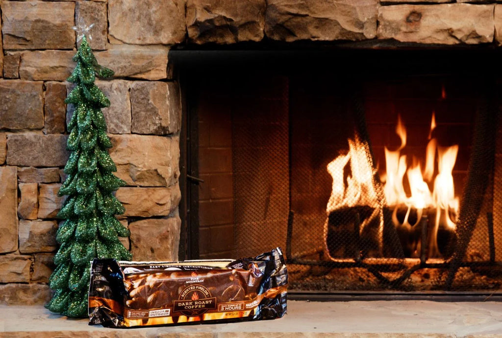 Dark Roast Coffee Scented Firelog K364