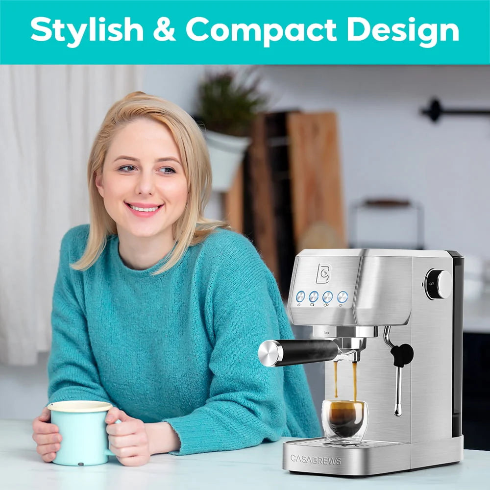 20 Bar Espresso Machine with Milk Frother L8215