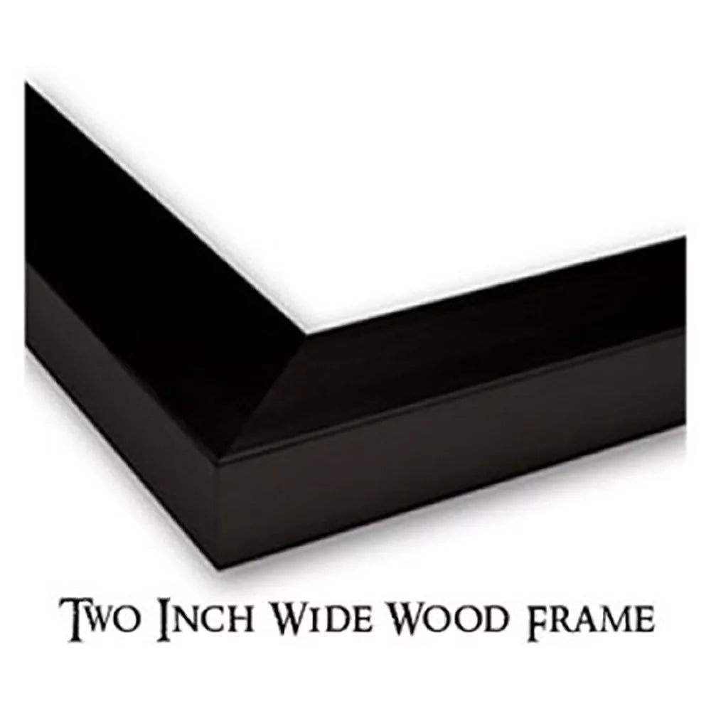 Black Modern Framed Art Print A65891