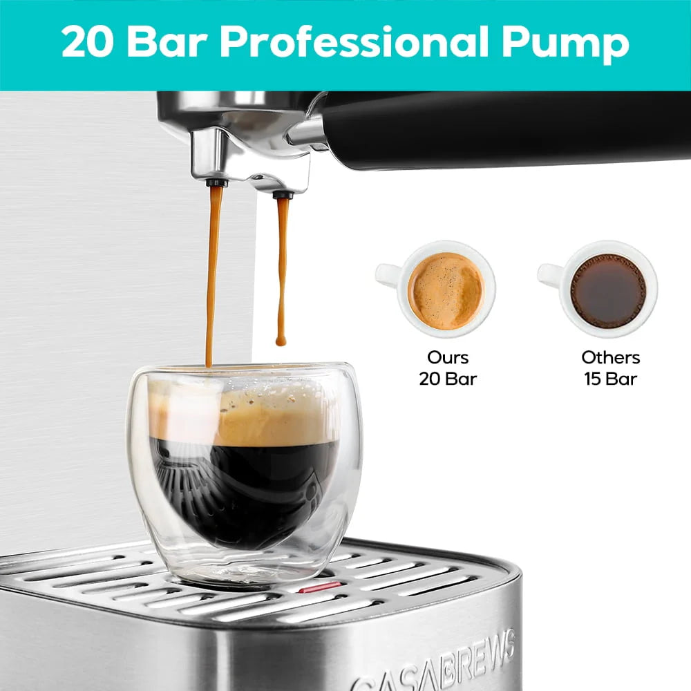 20 Bar Espresso Machine with Milk Frother L8215