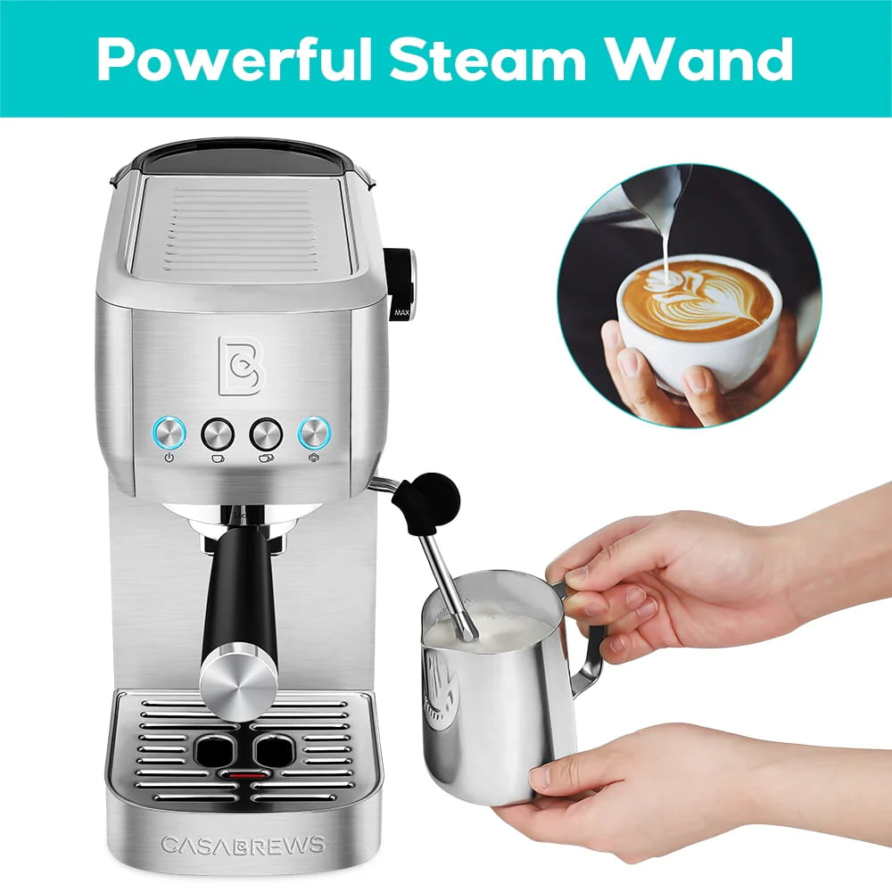 20 Bar Espresso Machine with Milk Frother L8215